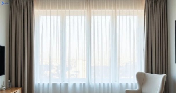 Freshly steam cleaned curtains in oxford-falls-nsw QLD